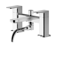 Windon / Deck Mounted Bath Shower Mixer With Kit